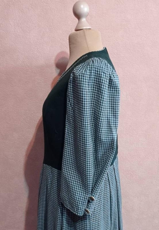 Women dress multicolor wool 52-54