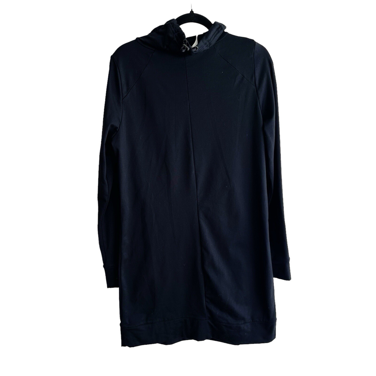 Fabletics Liora Microfleece Lined Funnel Neck Long Sleeve Athleisure Dress Med