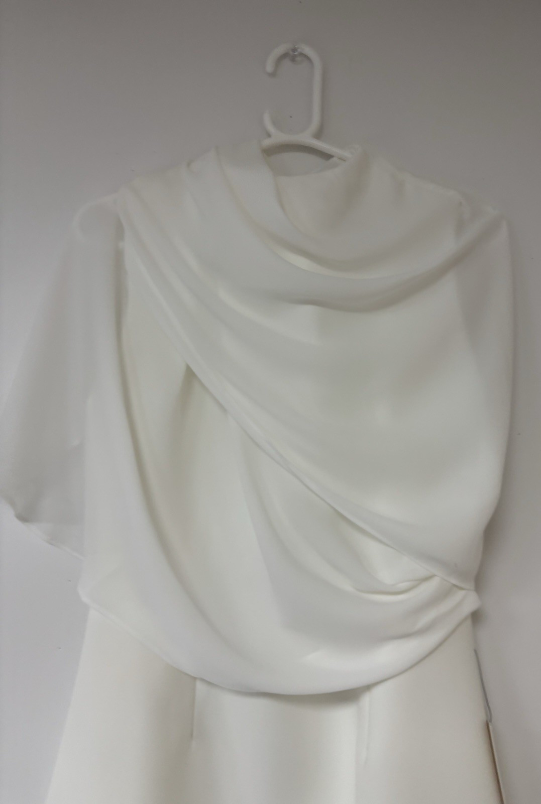 Odd Muse London The Ultimate Muse Women’s Gathered Midi Dress White Size M