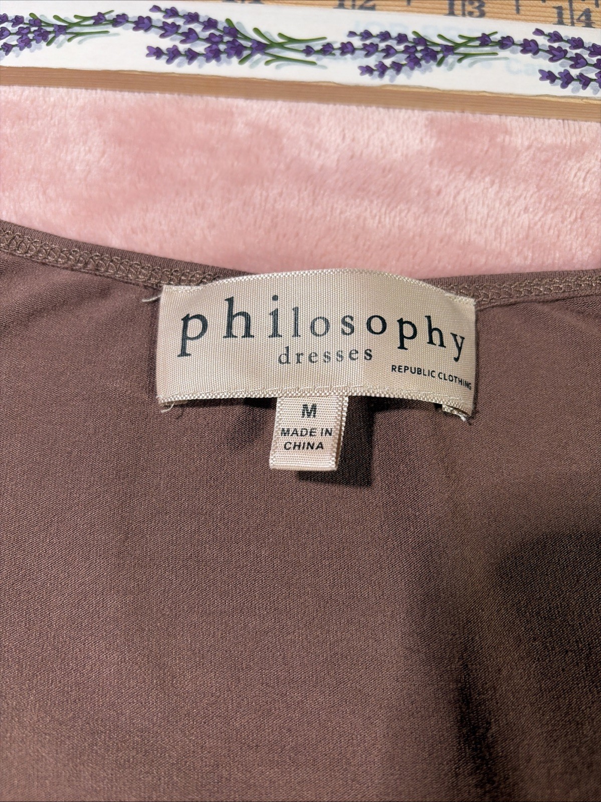 Philosophy Sleeveless Brown Maxi Dress Med minimalist, beach, vacation, Fall