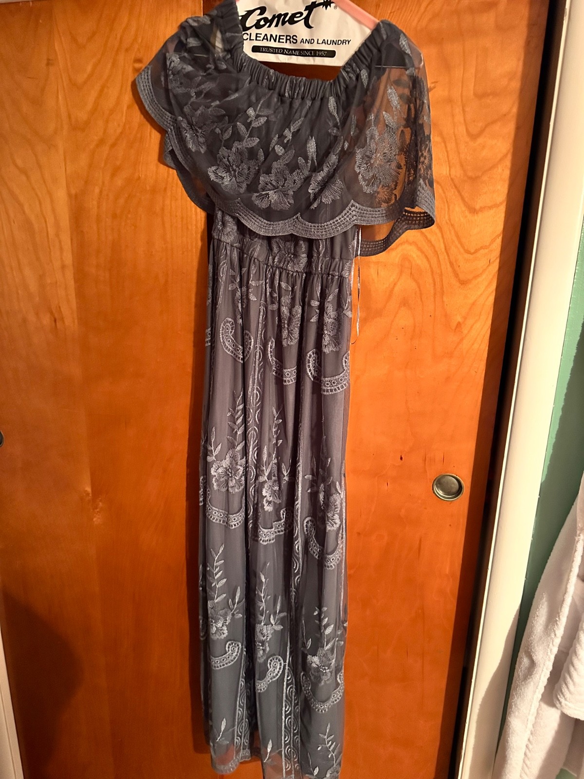 Pink Bush maternity dress- excellent condition, for maternity photos or shower!