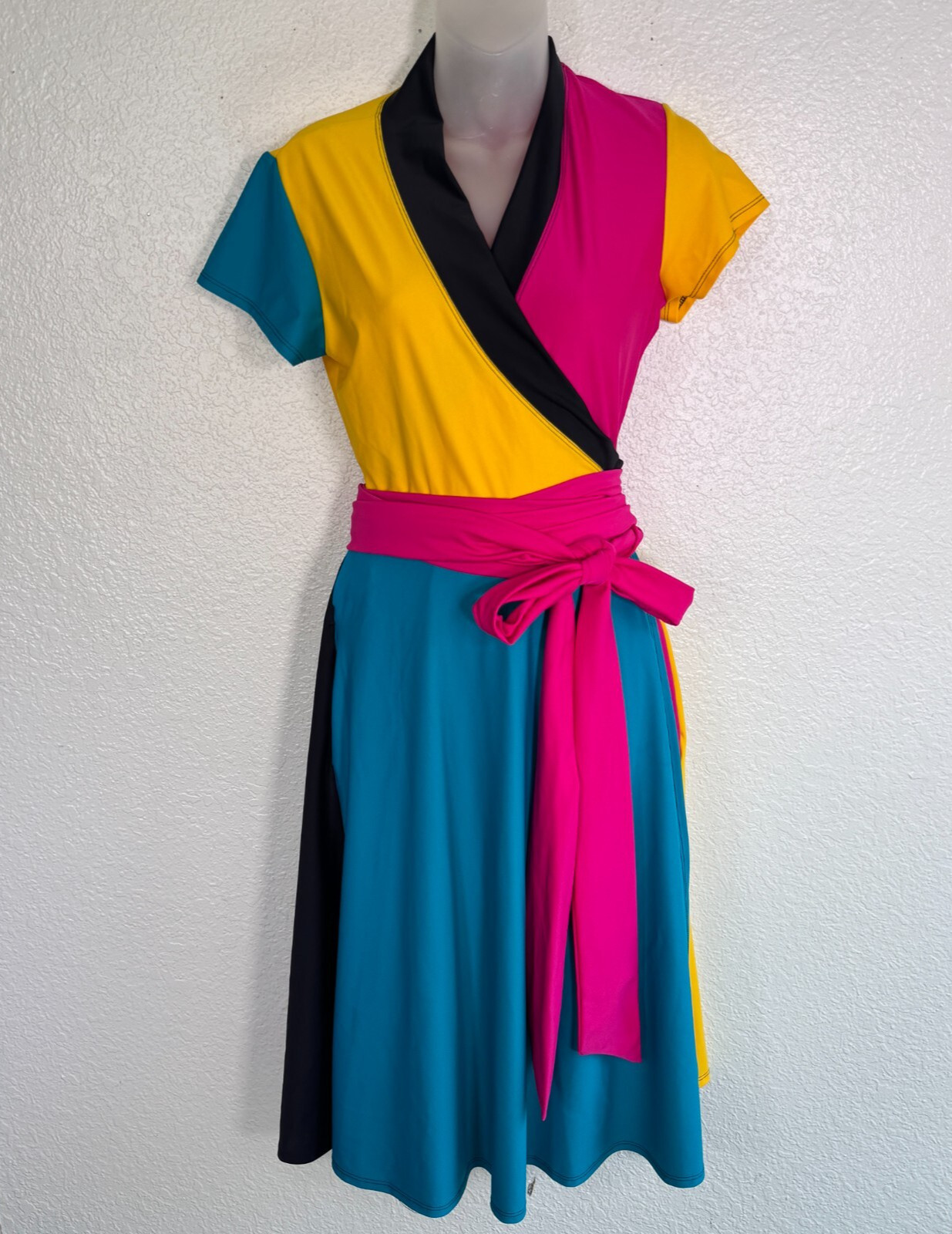 Elhoffer Dress Womens Medium Broken Doll Sally Wrap Cosplay Costume Comic Con