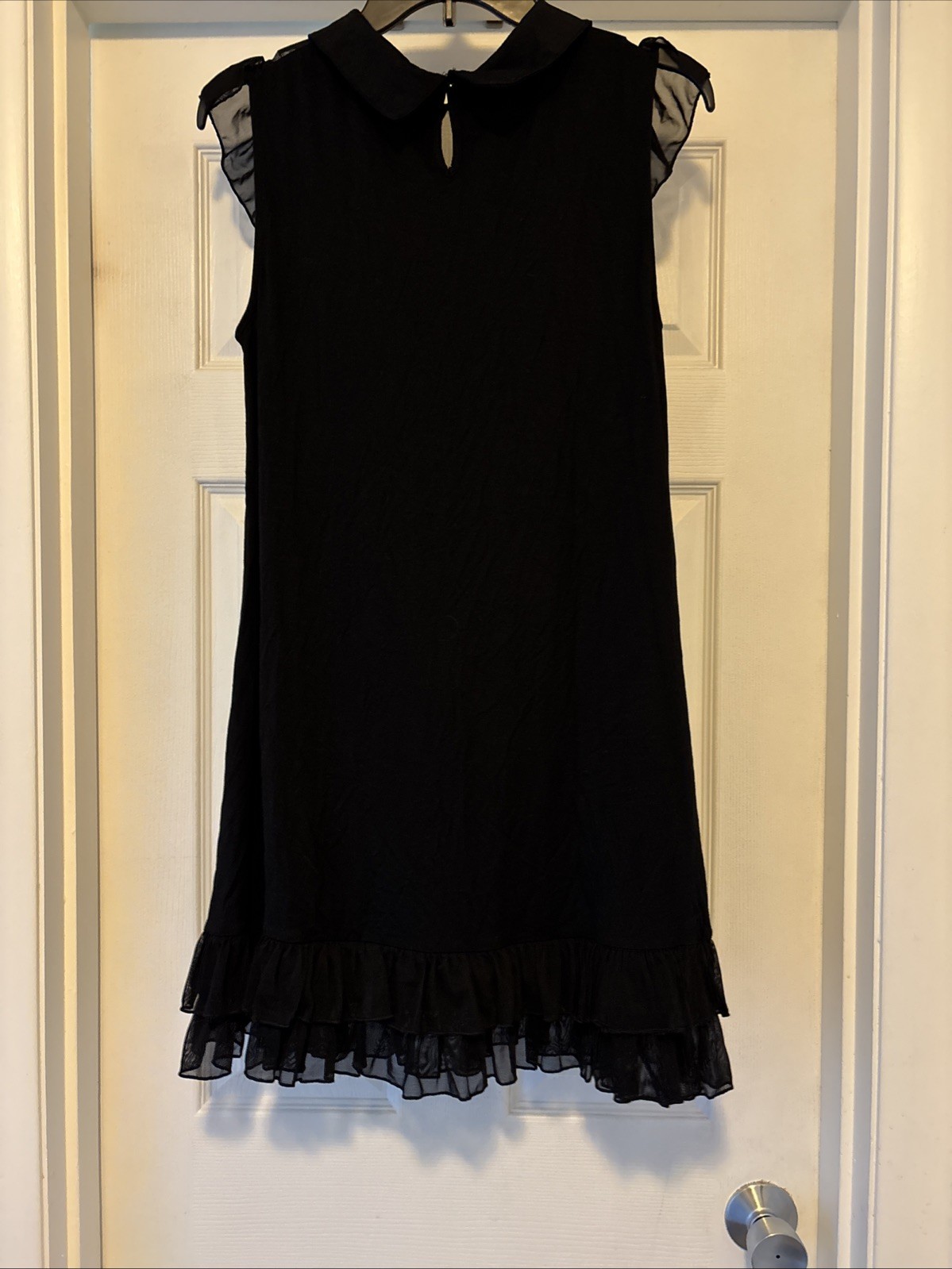 Killstar I Put A Hex On You Witch Babydoll Dress Size L Bats Black Witchy Gothic