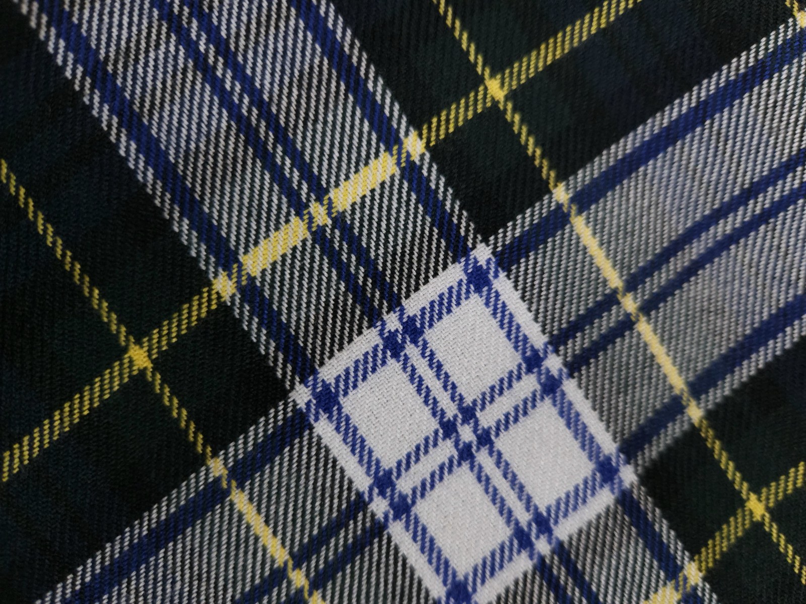 Allison Blair Green White Tartan Plaid Jumper Midi Dress Women’s Medium
