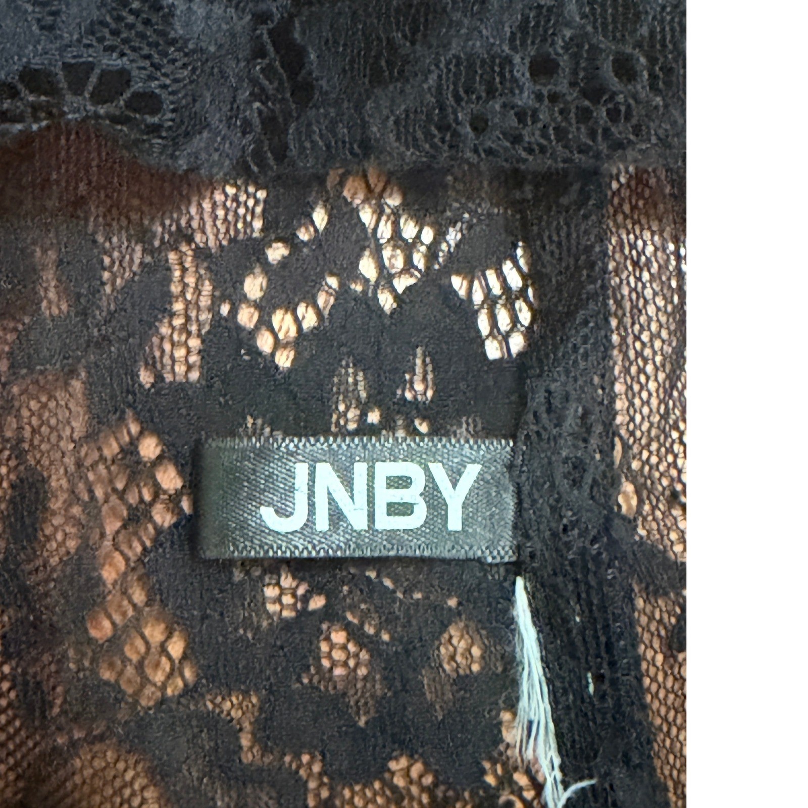 JNBY Womens Sheer Floral Lace Bell Sleeve Midi Dress Gothic Romantic Designer S