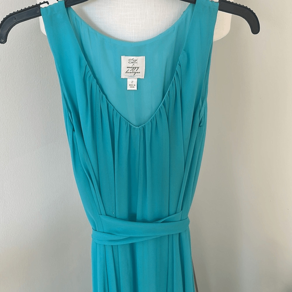 Aqua Formal Dress