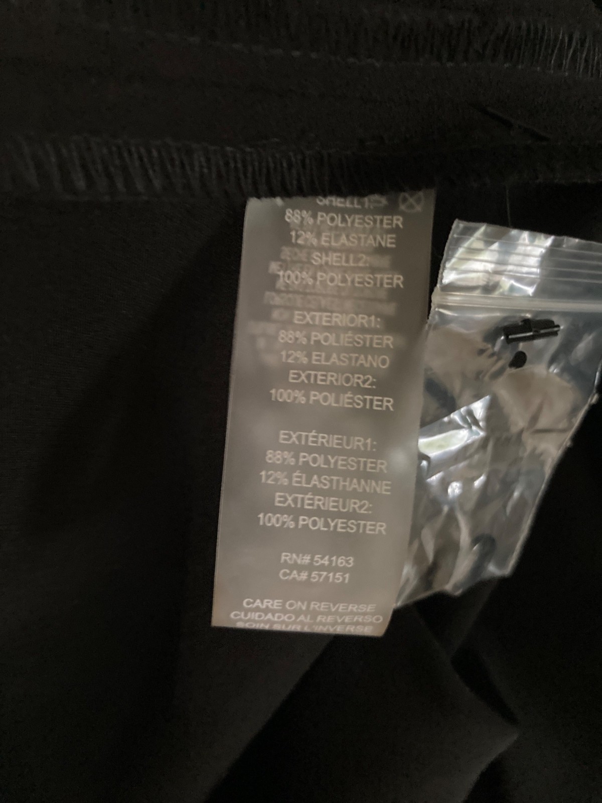 Tommy Hilfiger Women’s Rhinestone-Sleeve Shift Dress Black Varies NWT