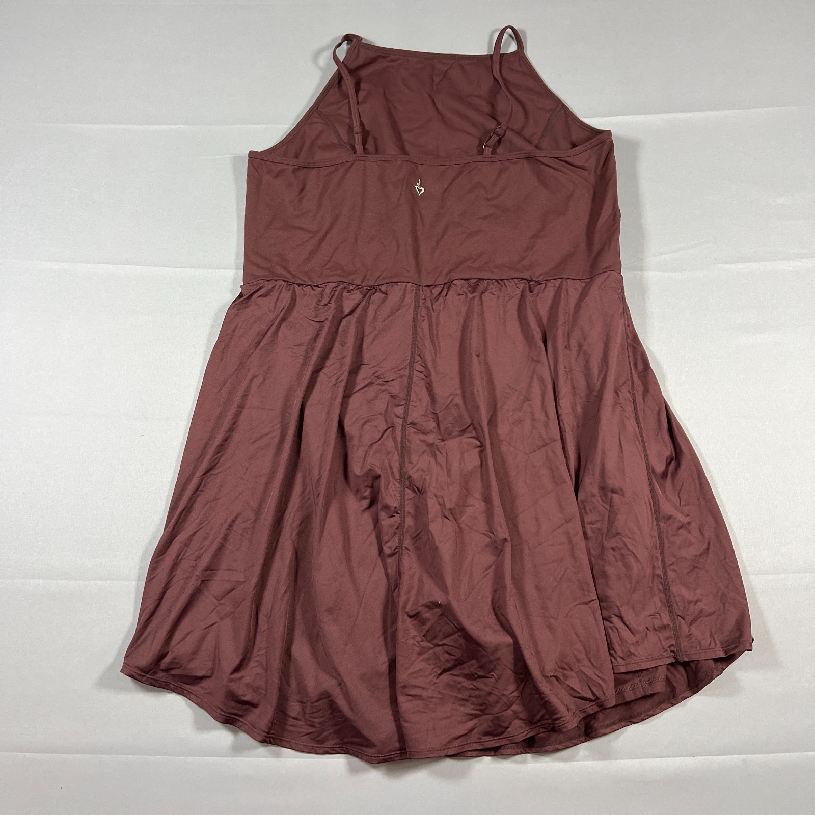 Torrid Performance Core 2fer Active Dress Womens 2 Brown Nylon Moisture Wicking