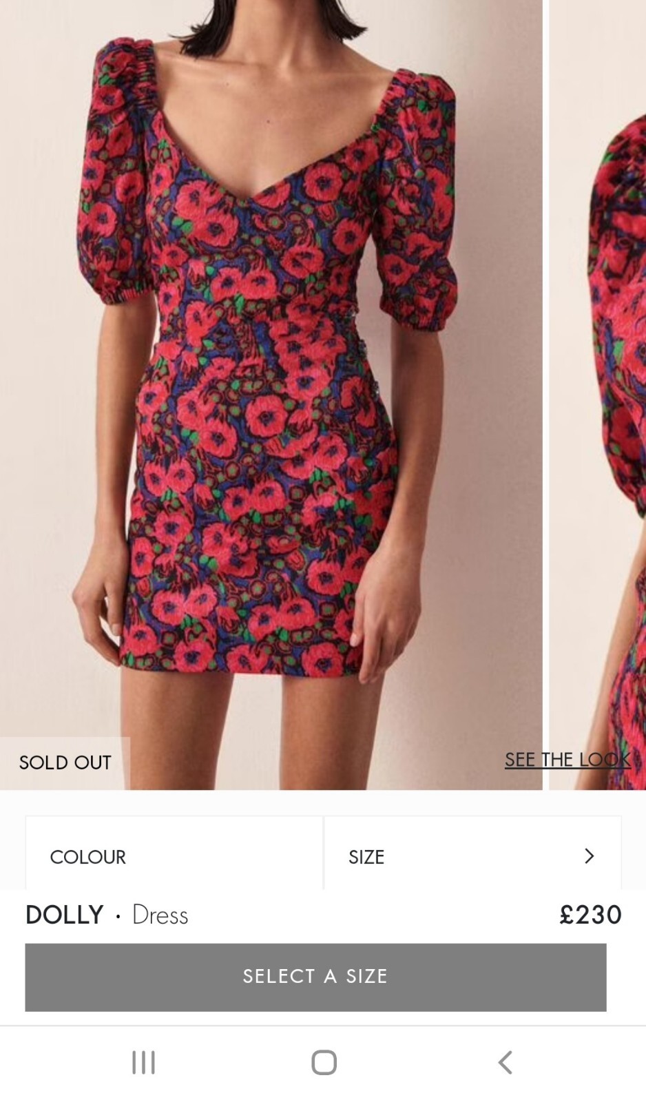 Ba&sh Lab Creative Dolly Jewel Button Summer Mini Dress Size 0 UK 6 New RRP £230