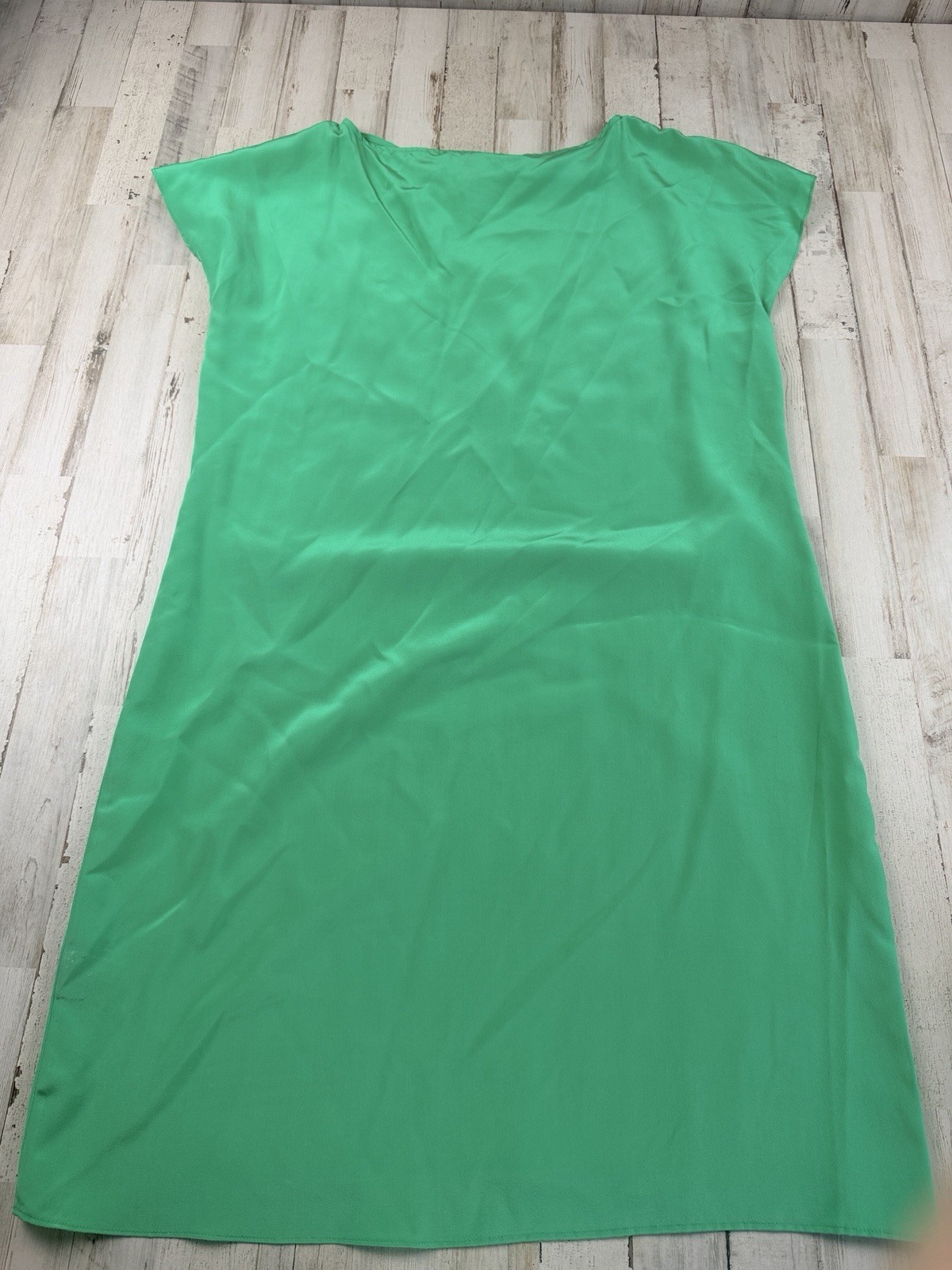 NWT Ralph Lauren Shift Dress, Size 12 Laurel Green, Sleeveless, Drop Waist NWT