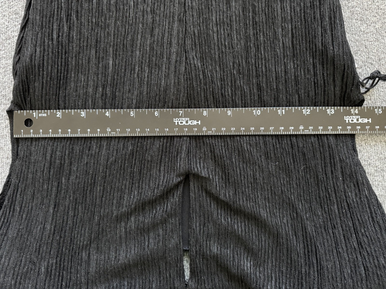 ASTR The Label Black Textured Maxi Dress Padded Shoulder Sleeveless Small