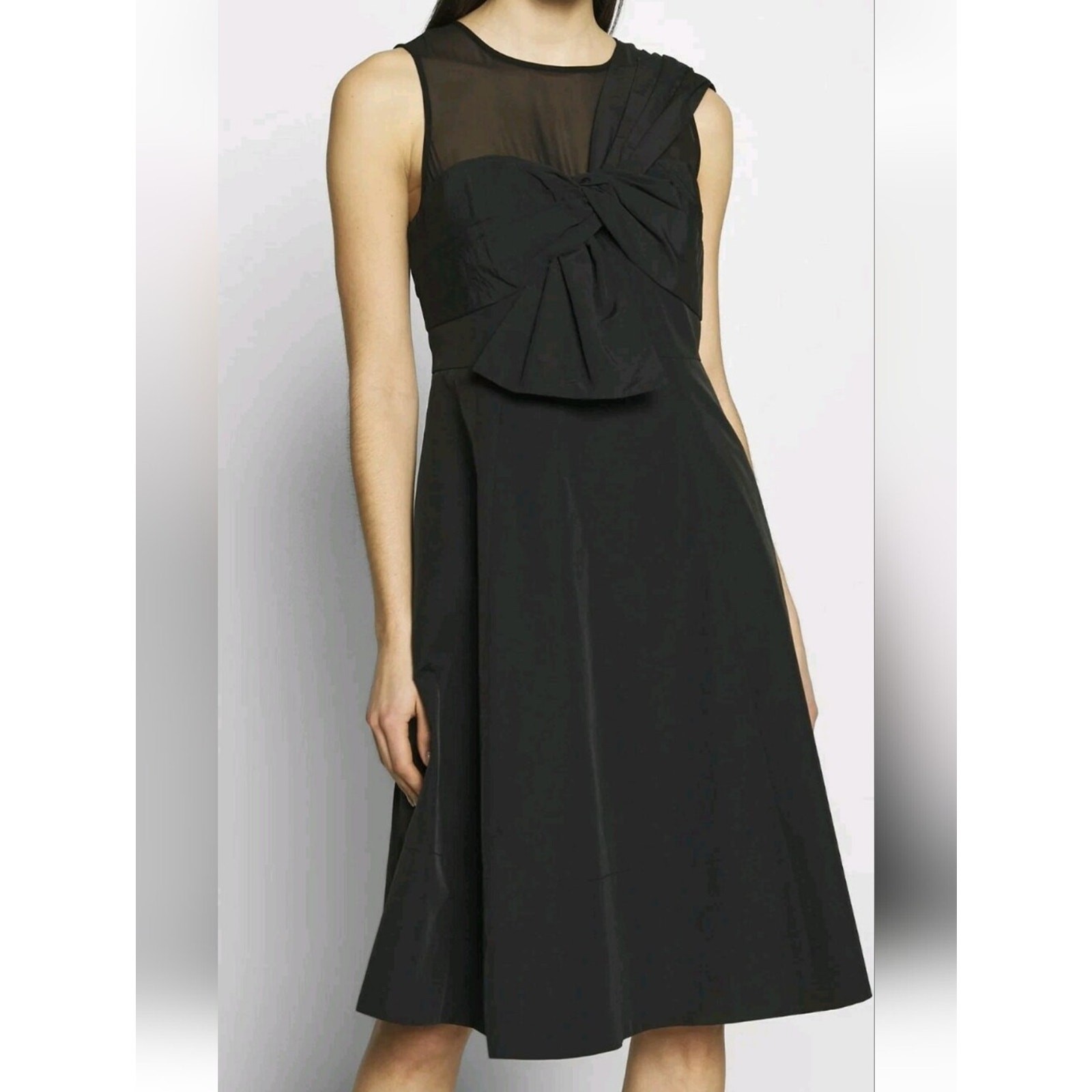 Kate Spade Bow Front Faille Dress, Sz 6
