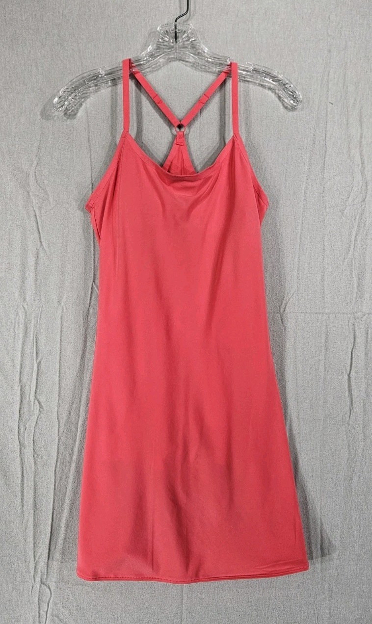 Outdoor Voices Exercise Dress Petunia Size XS Built In Shorts Bra Pockets
