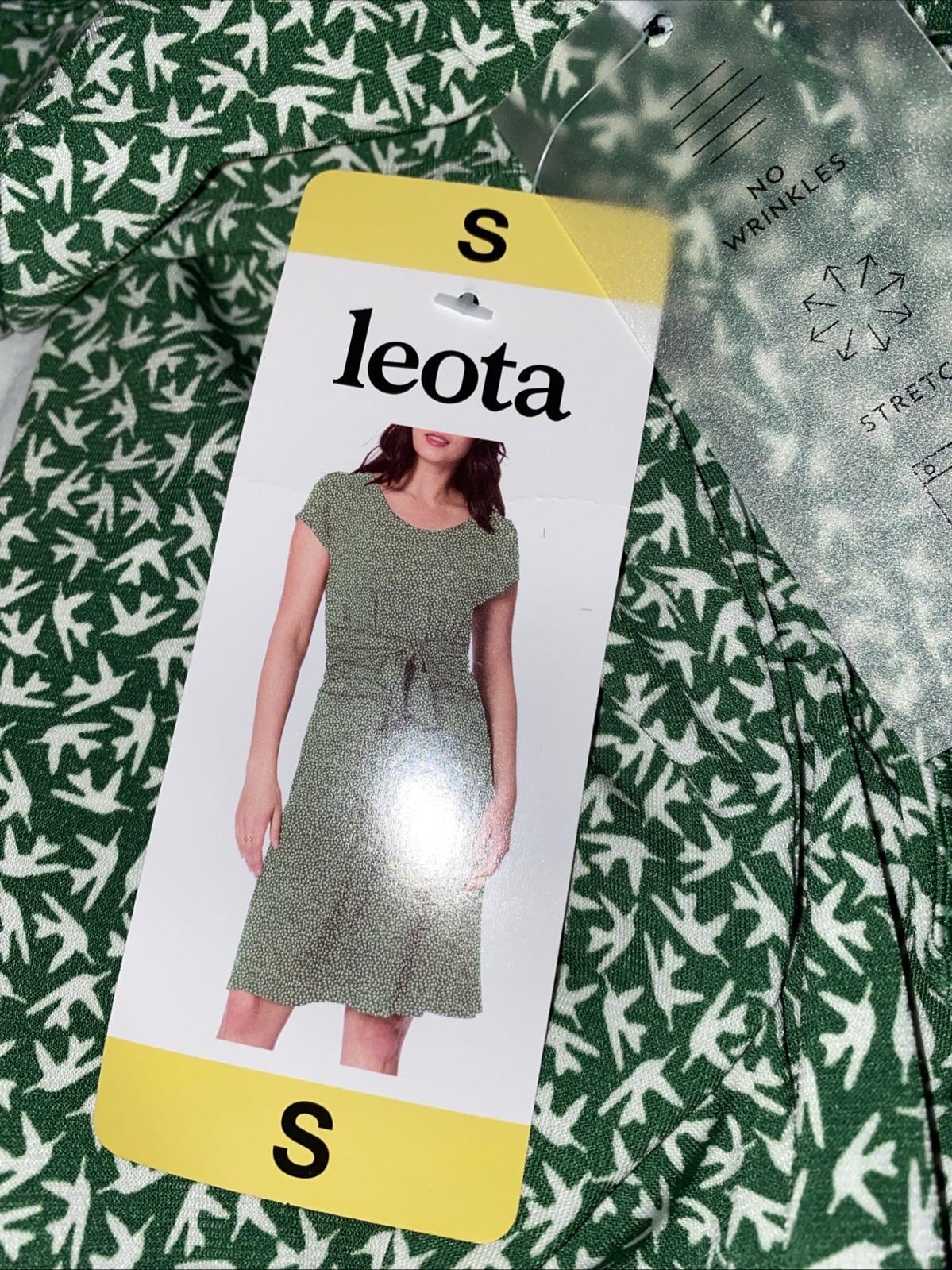 NWT Leota Dress Cap Sleeves Good For Any Occasion Sz S
