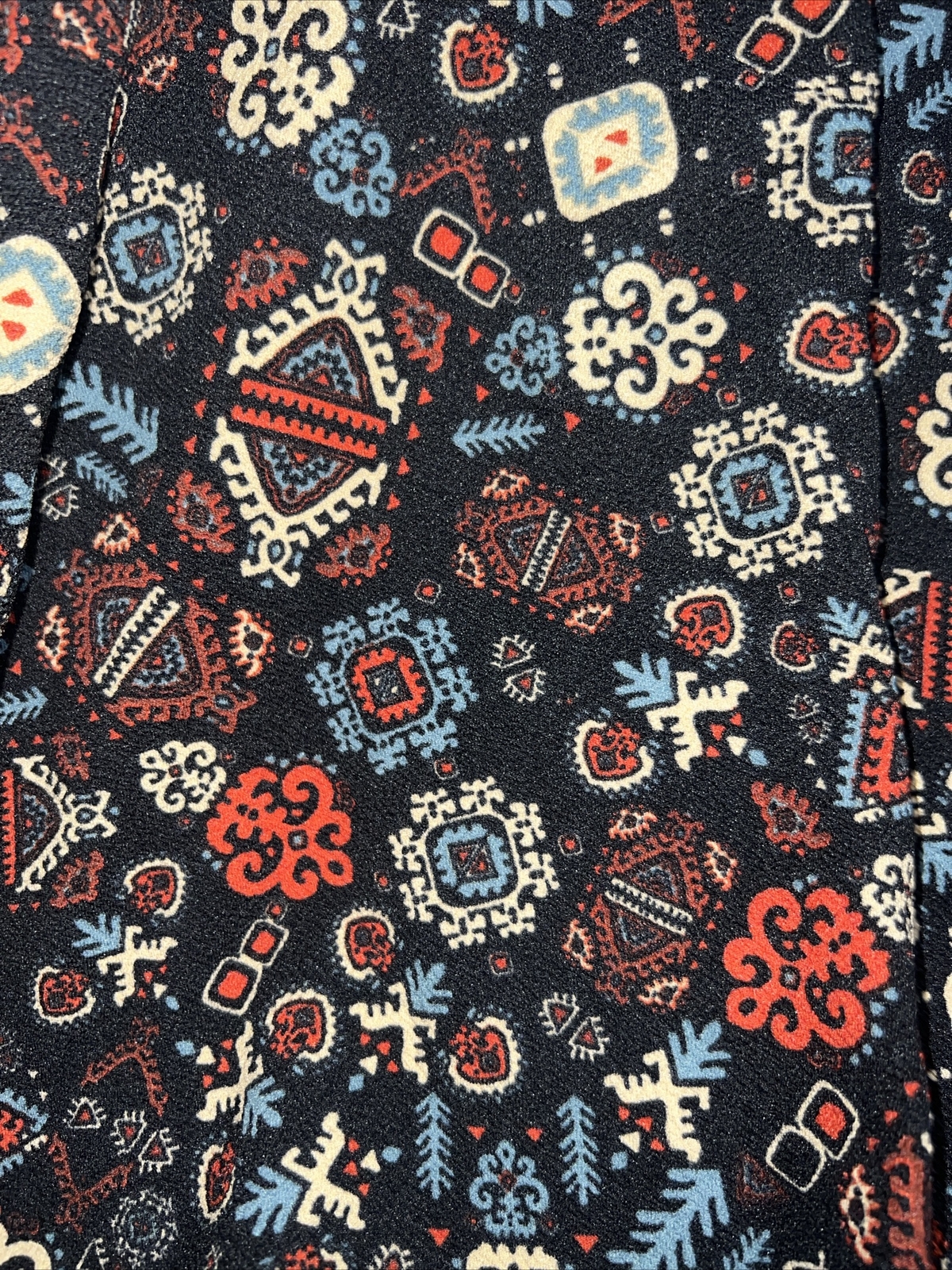 Lularoe Nicole Dress 🦄 Medium 10/12 8/10 Black Gold Red Floral Damask Vintage M