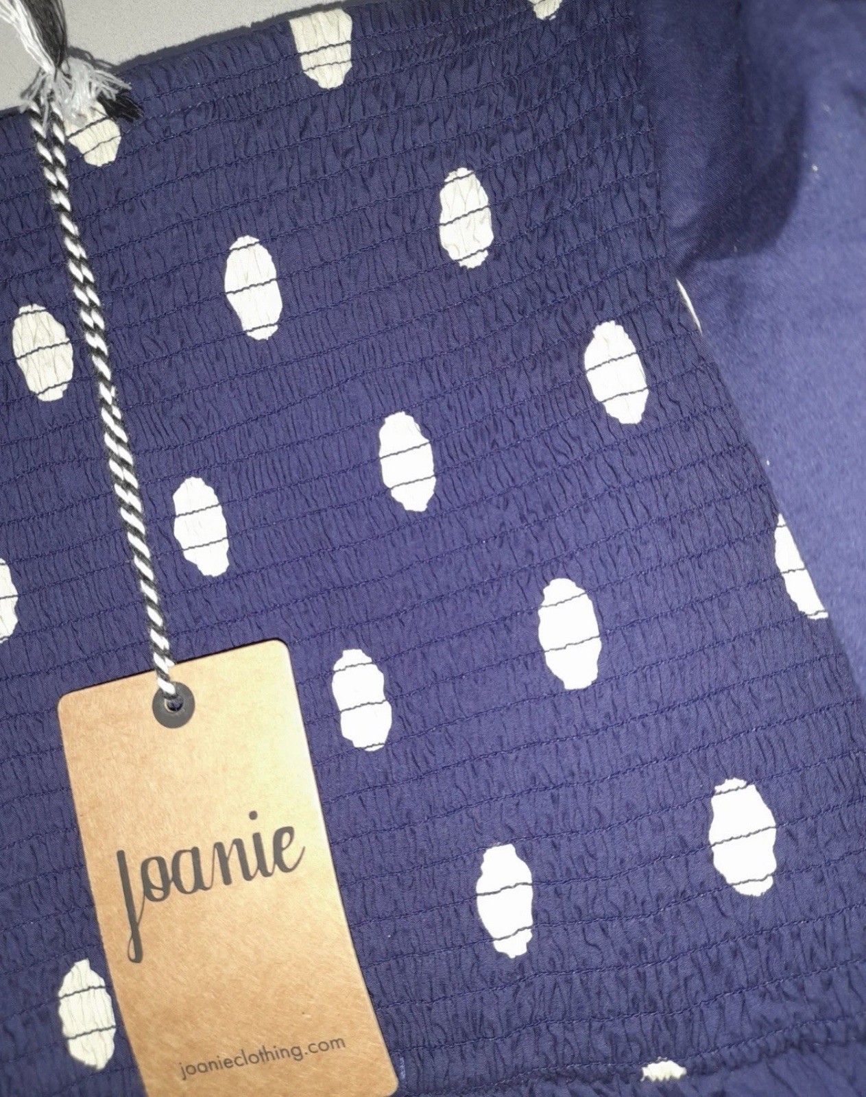 Joanie Polka Dot Print Square Neck PuffSleeve Dress 26