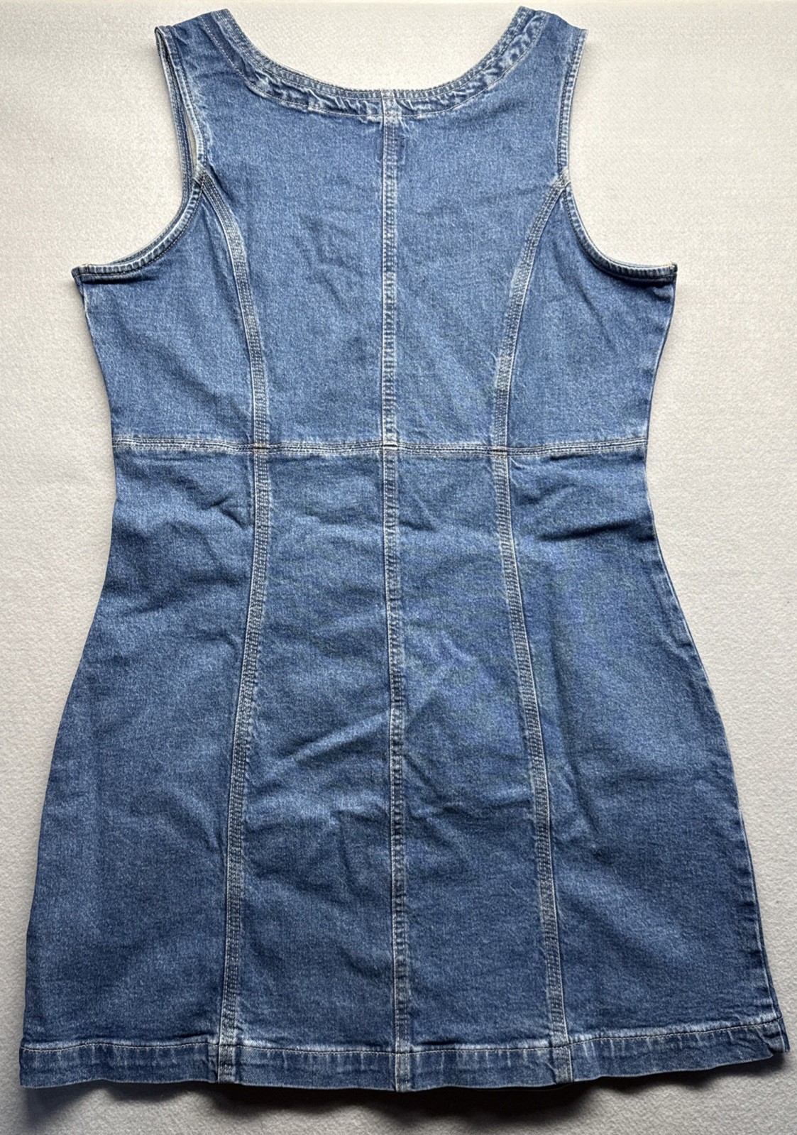 Gap | NWT Denim Mini Dress Button Front Size Medium