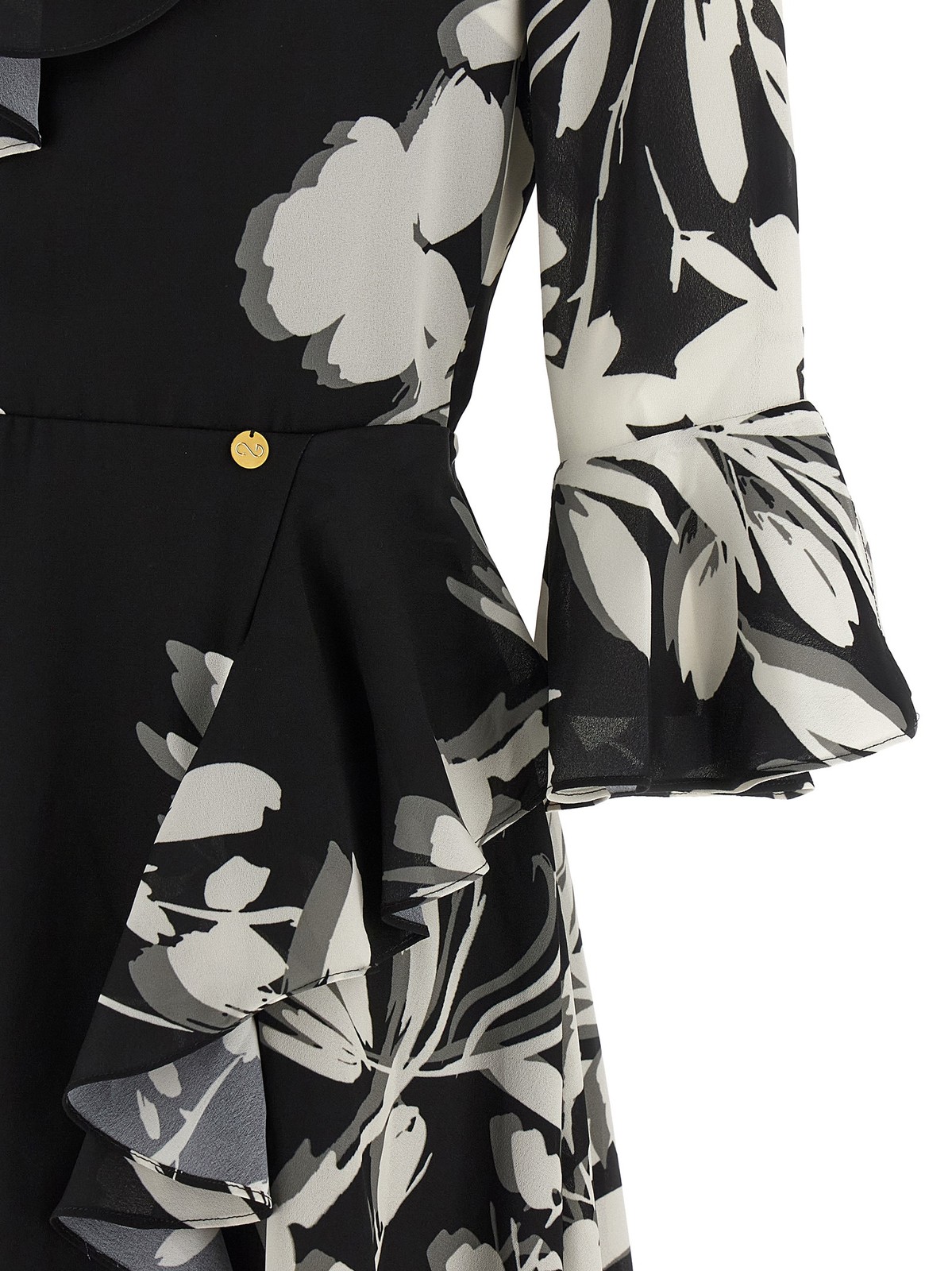 CATALINA Bicolor Recycled Polyester Midi Dress
