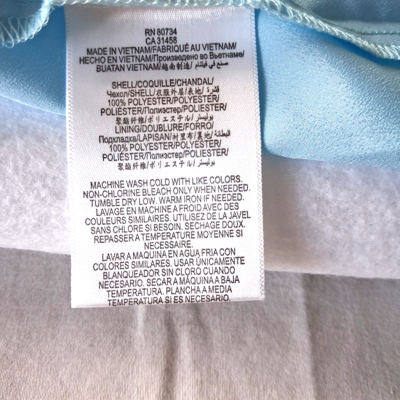 BCBGeneration Chiffon Front Pleated Fold Blue Babydoll Sleeveless Dress Sz S NWT