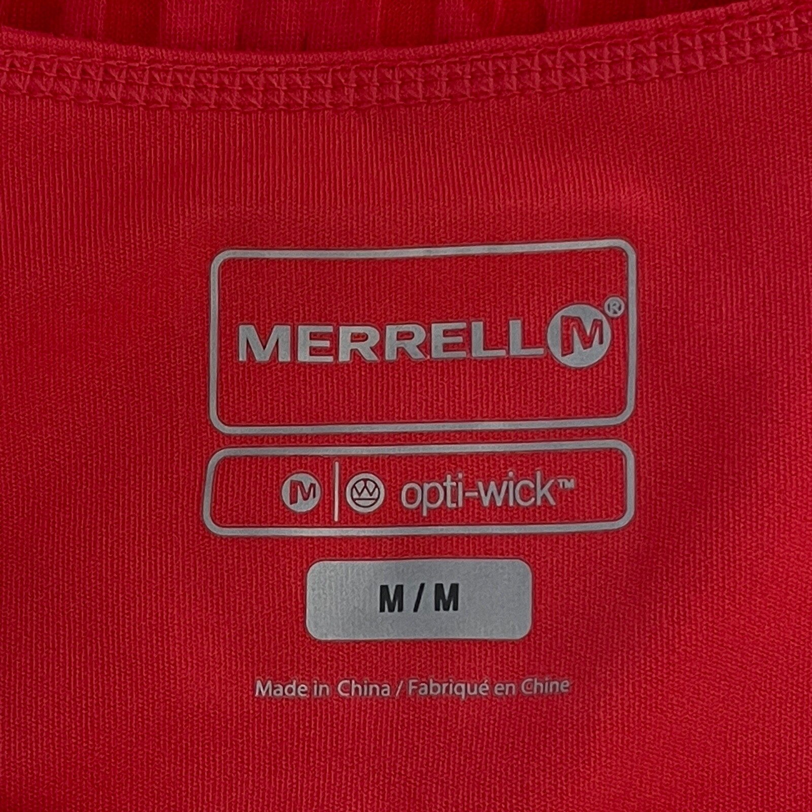 Merrell Opti Wick Size Medium Woman’s Coral Pink Casual Everyday Dress