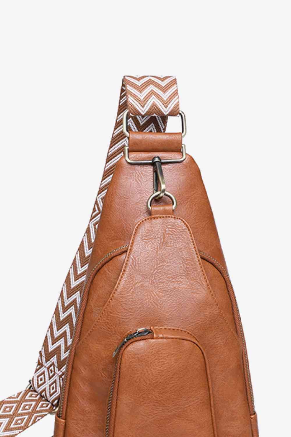 Fetal Leather Sling Bag