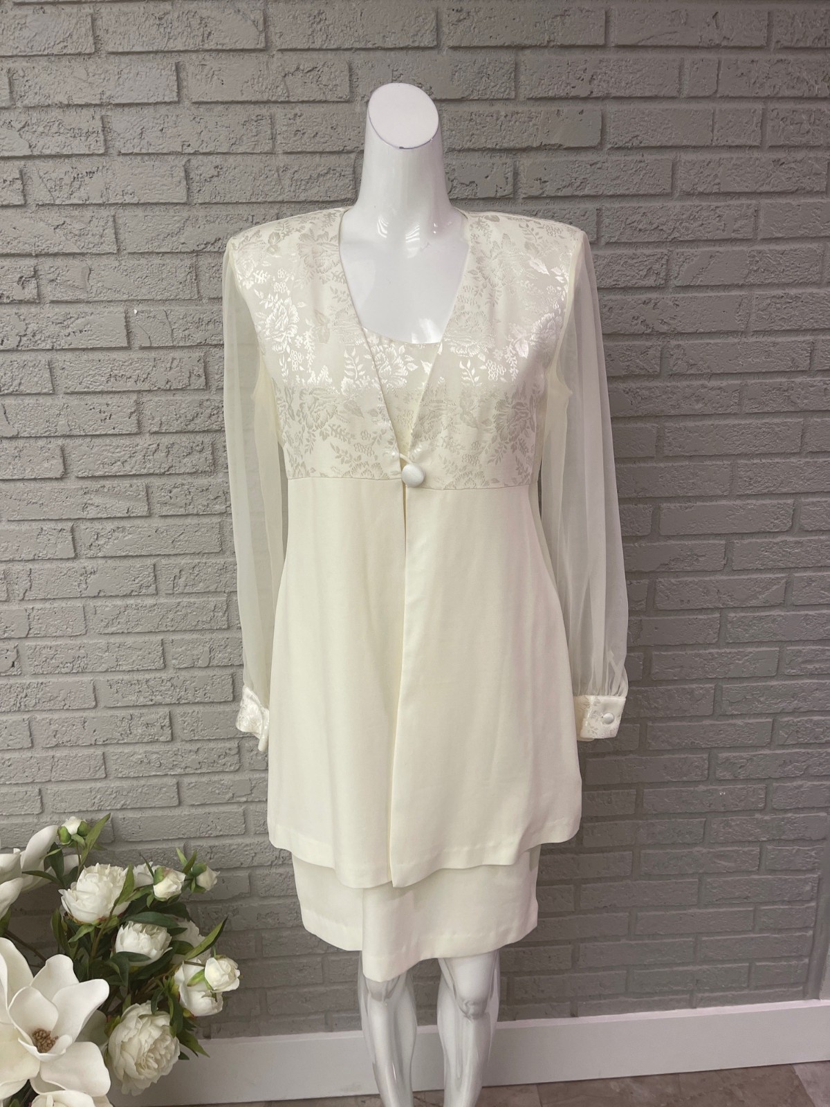 J.R. Nites by Caliendo Women’s 2PC Mother of the Bride Dress & Jacket Size 6