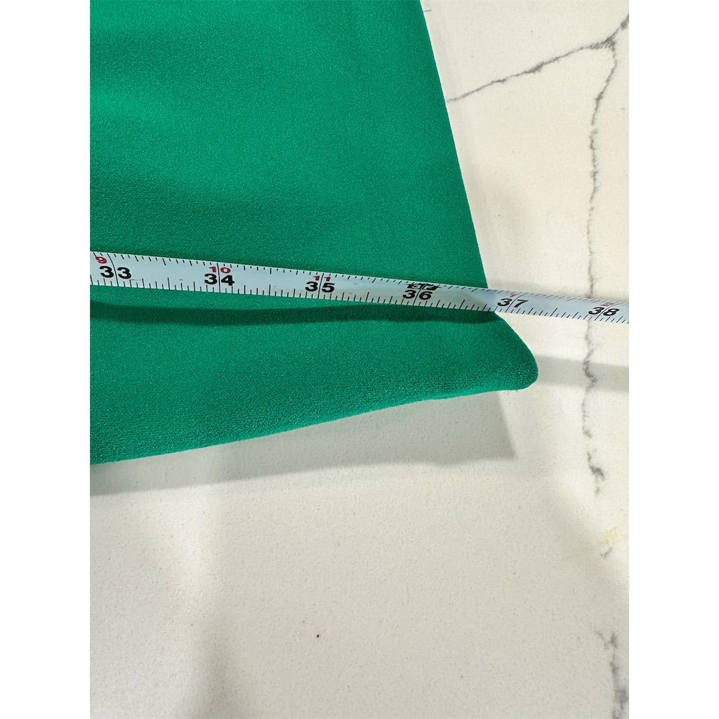 Calvin Klein Women’s Green Ruffle Sleeve Sheath Dress Size 2