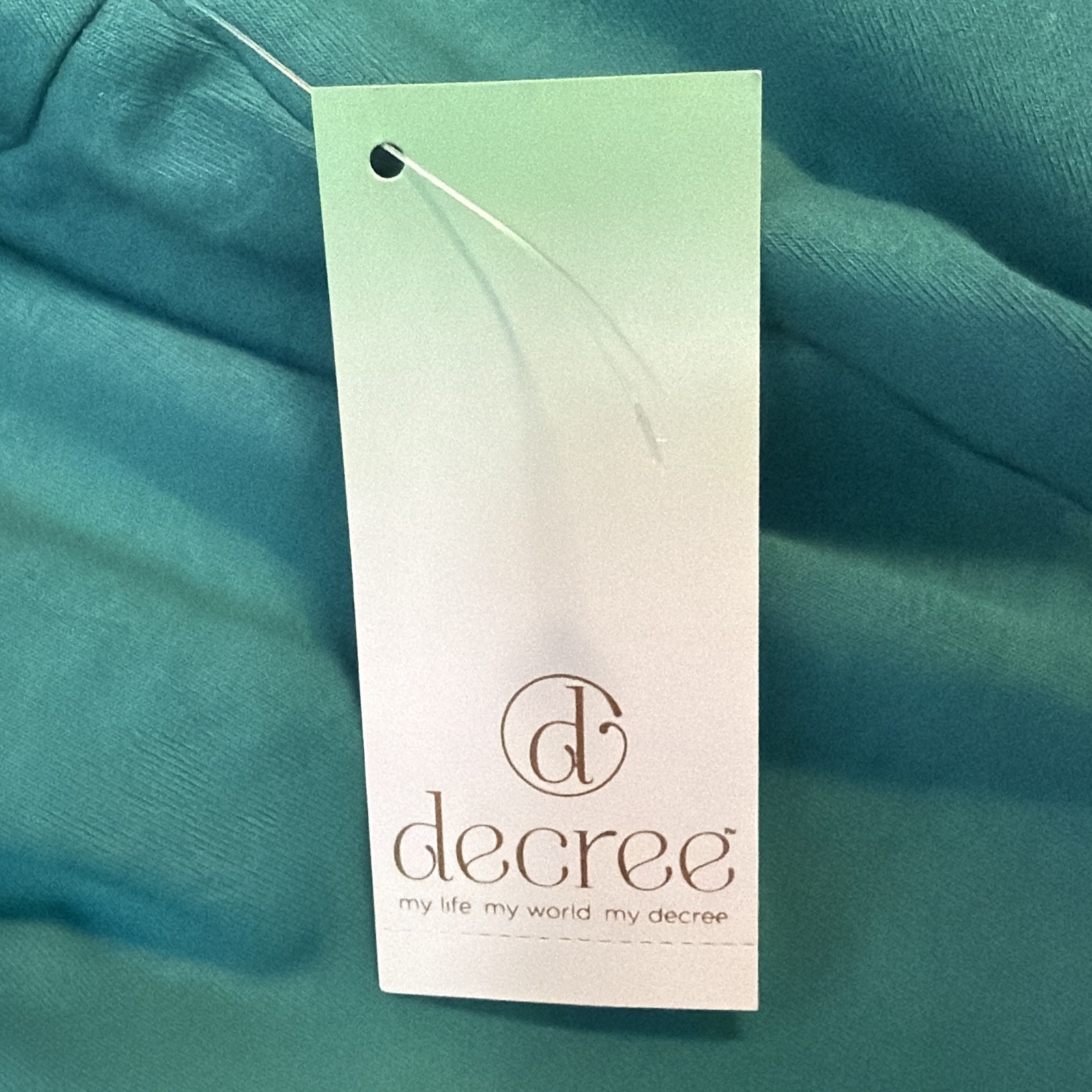 DECREE size M DRESS Lace Off Shoulder Neck Short Sleeves “Bayou” GREEN NWT $42
