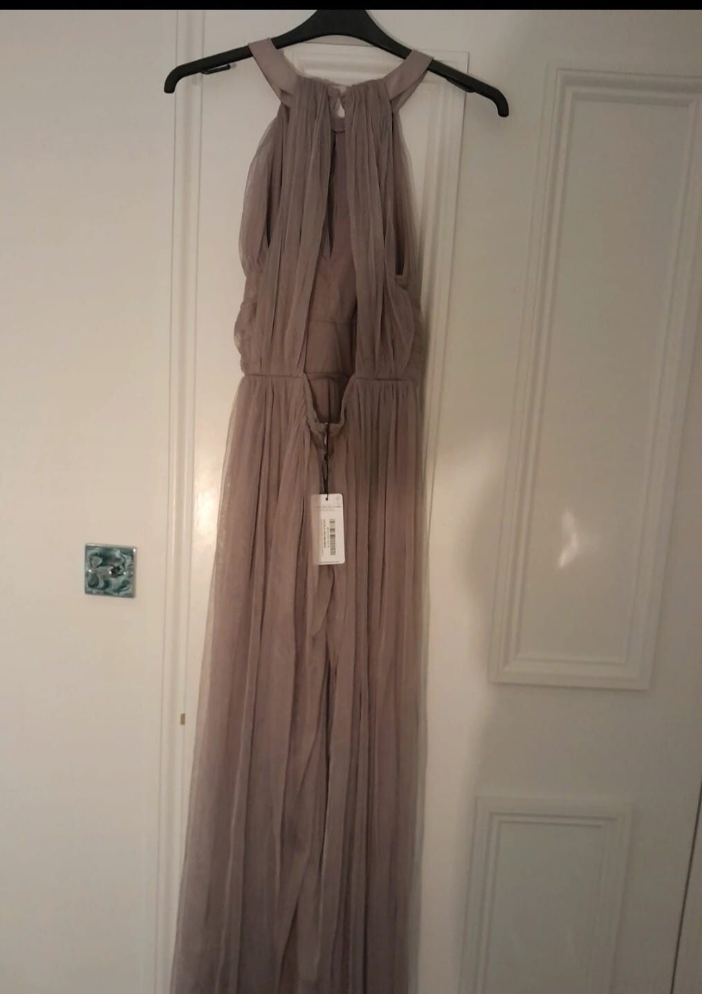 Coast ruched bridesmaid dresses multiple sizes available mink 12