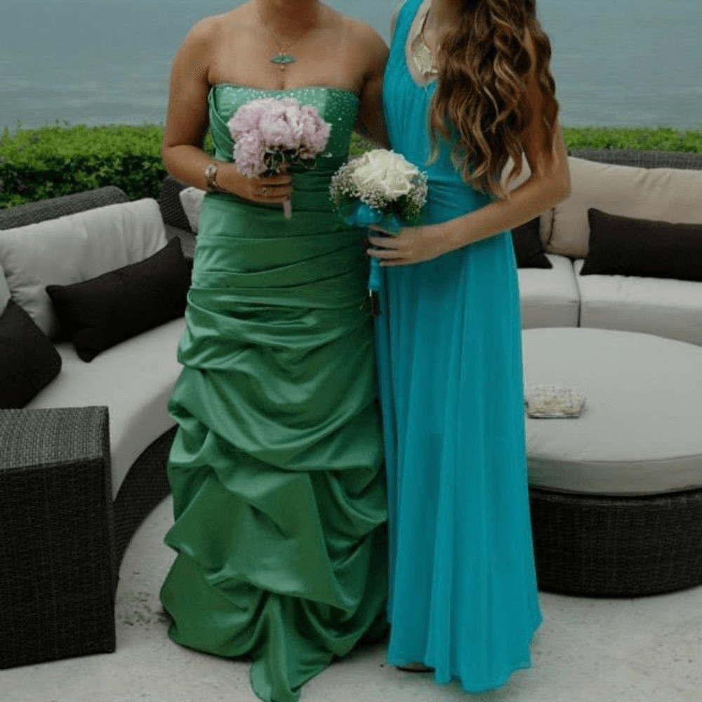 Aqua Formal Dress