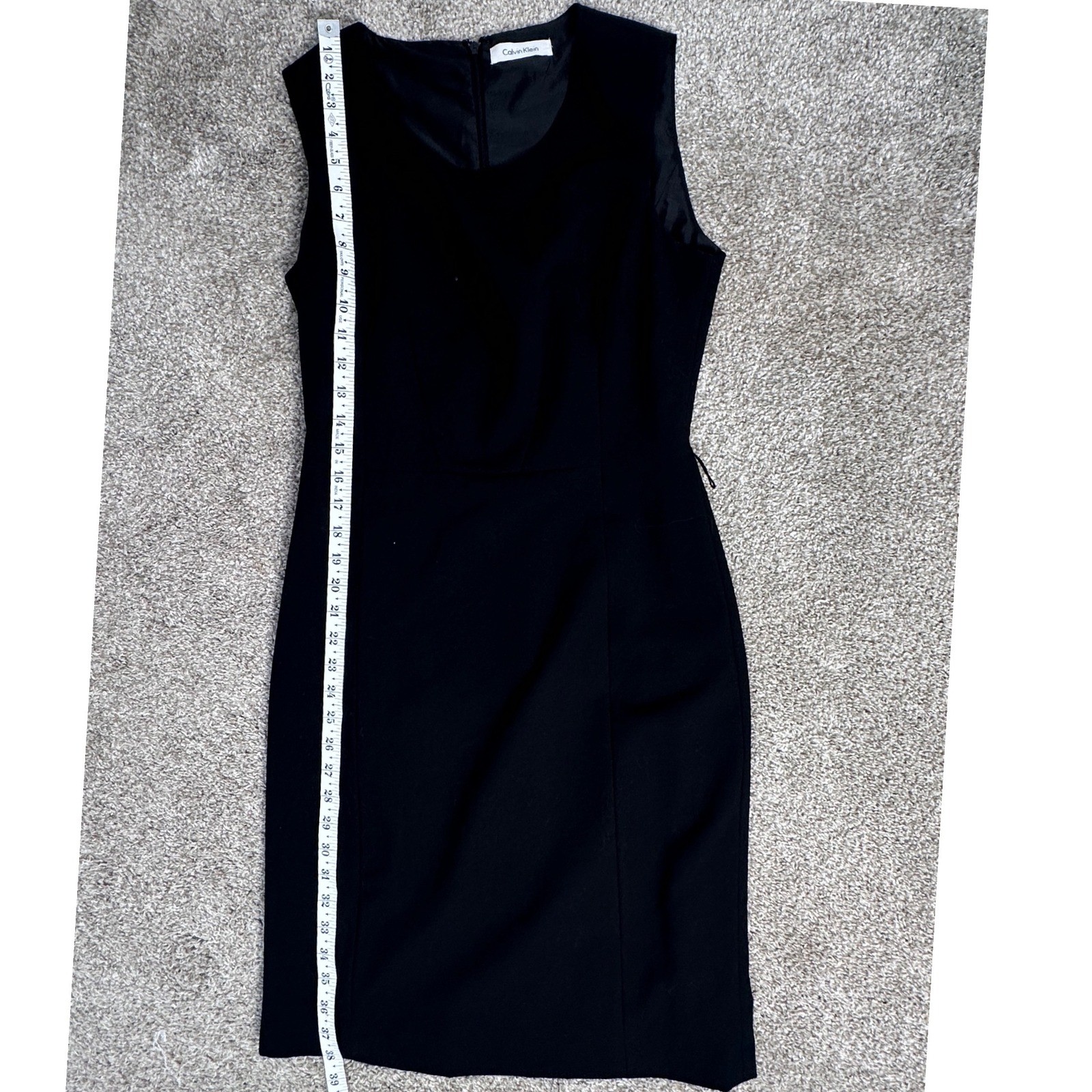 Calvin Klein perfect LBD Little Black Dress boss lady career workwear office 4