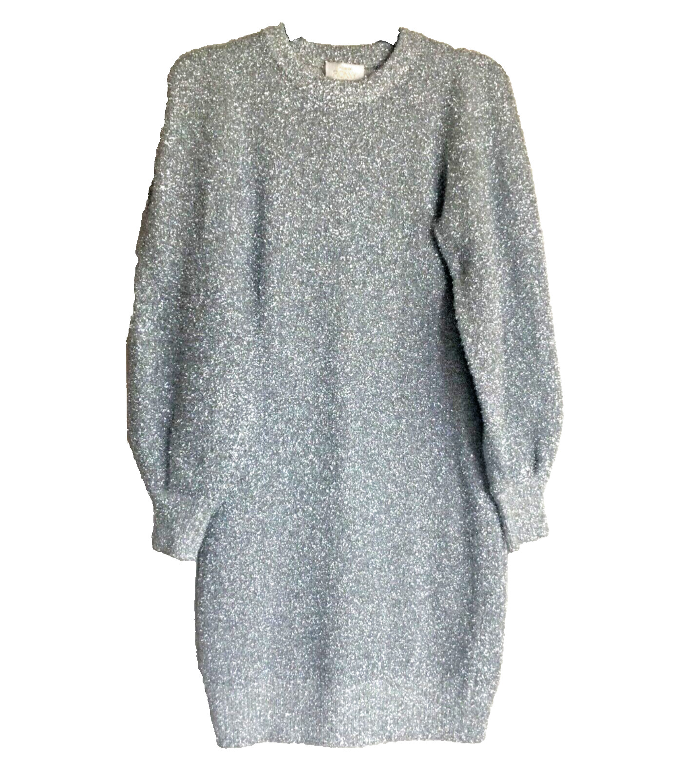 Ronny Kobo Geovany Metallic Silver Shimmery Dress Sz S NWT