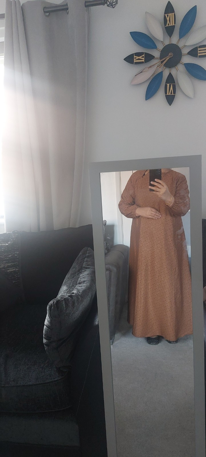 Muslim Women Wear Abaya, Longh, Dress. 22 Inches Chest 52 Inches Length.