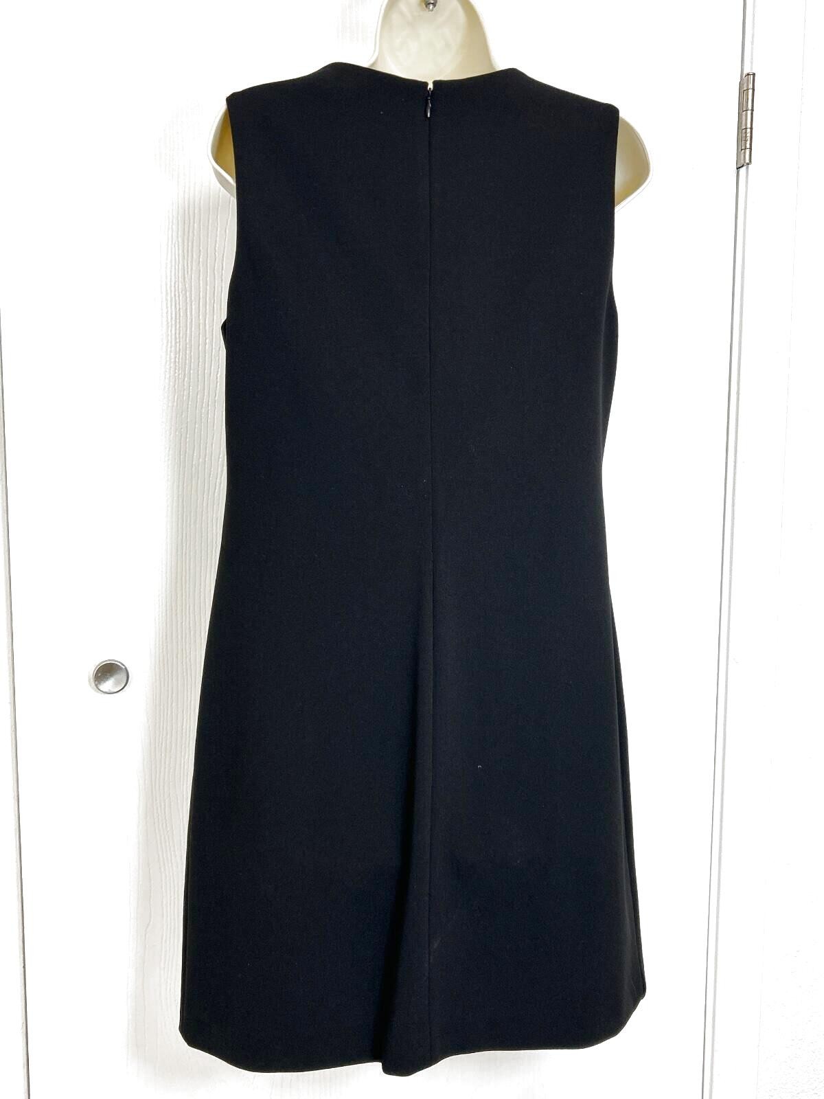 Calvin Klein Size 8 Black Dress Glamour Rhinestones Formal r Casual Event