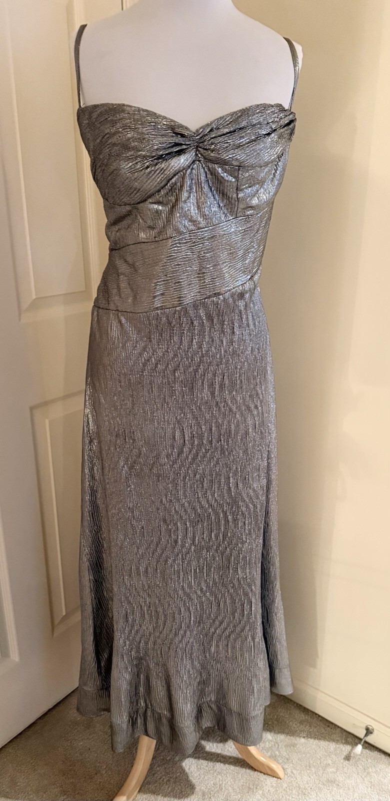 Rene Ruiz Collection Women’s Gown / Dress silver Color Size 14US