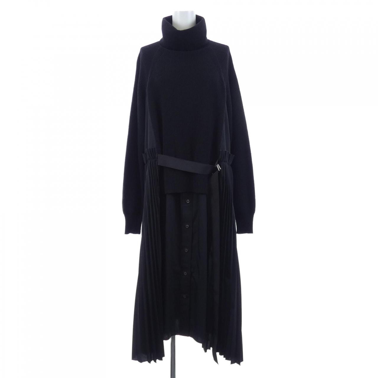 Authentic Sacai SCW-044 Dress #230-000-504-4039