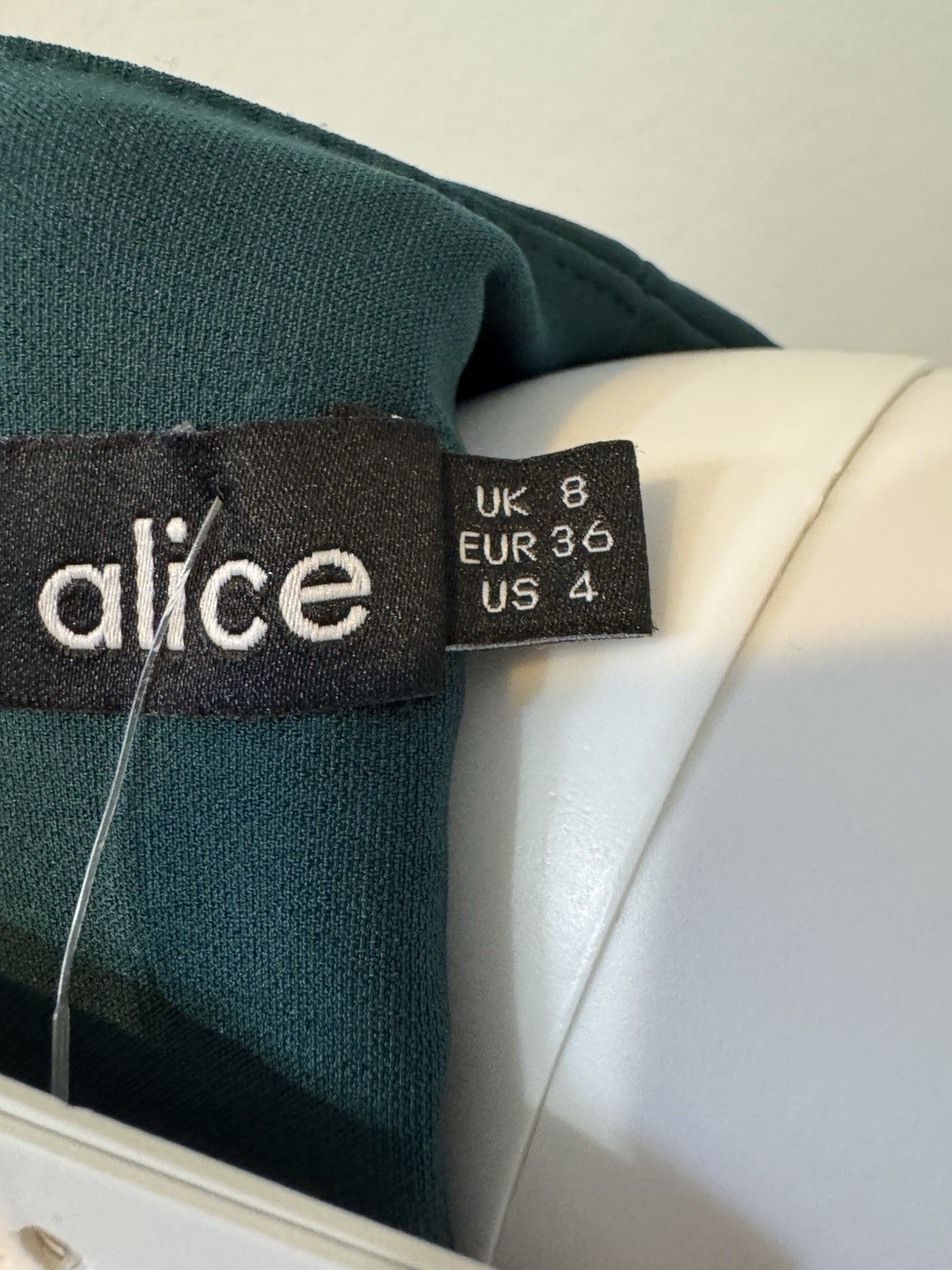NWT Lavish Alice Emerald Green Half Cape Mini Dress Size 4 Wedding Guest Formal