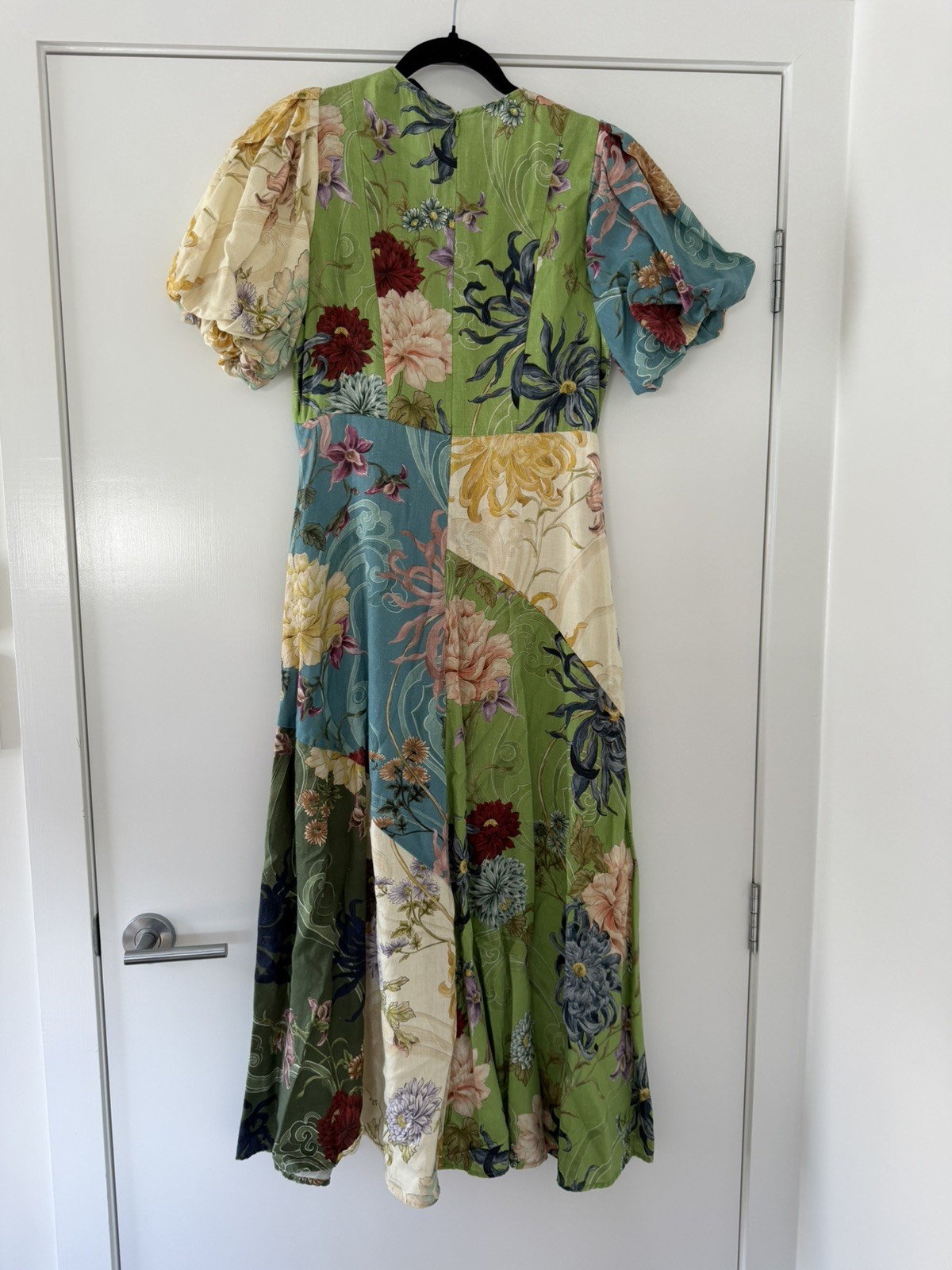 Alemais Avery Spliced Midi Dress size 10 au / 6 us