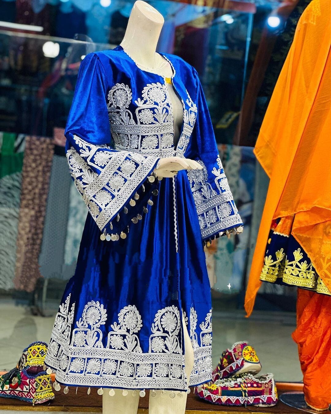 Afghan kochi jacket .afghani chappan for women.modren jeans wear for girls