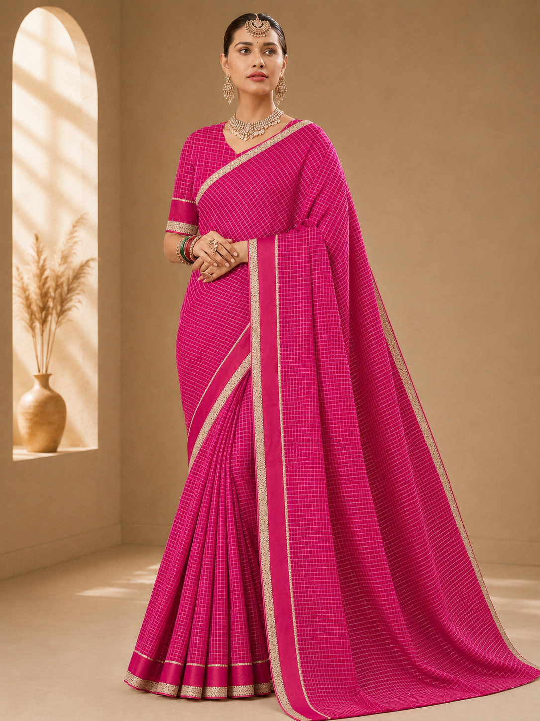 Fashion sarees for women with Blouse piece