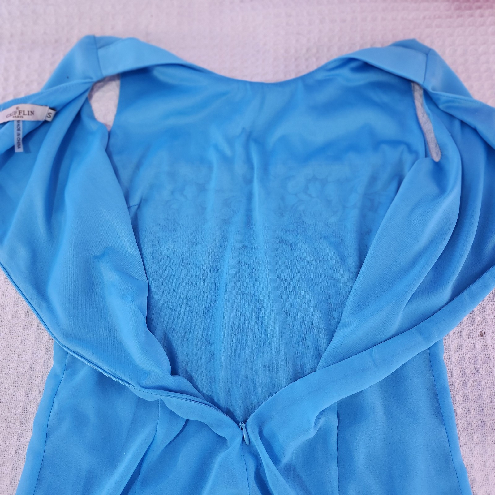 Grifflin Paris Dress Sz S Blue