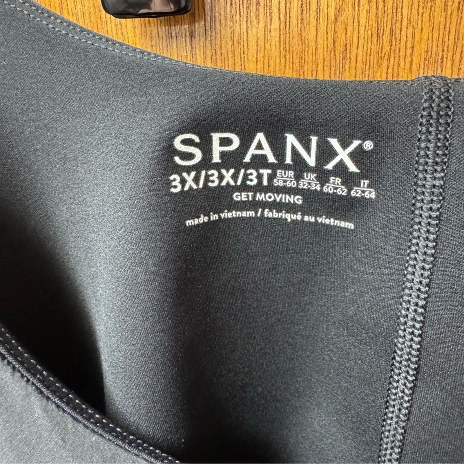 SPANX Yes, Pleats Tennis Exercise Dress Pleated Mini Very Black Plus Size 3X