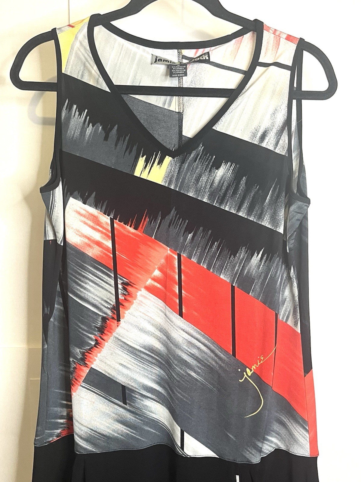 Jamie Sadock Women’s M Sleeveless Abstract Print Athletic Dress Golf Tennis