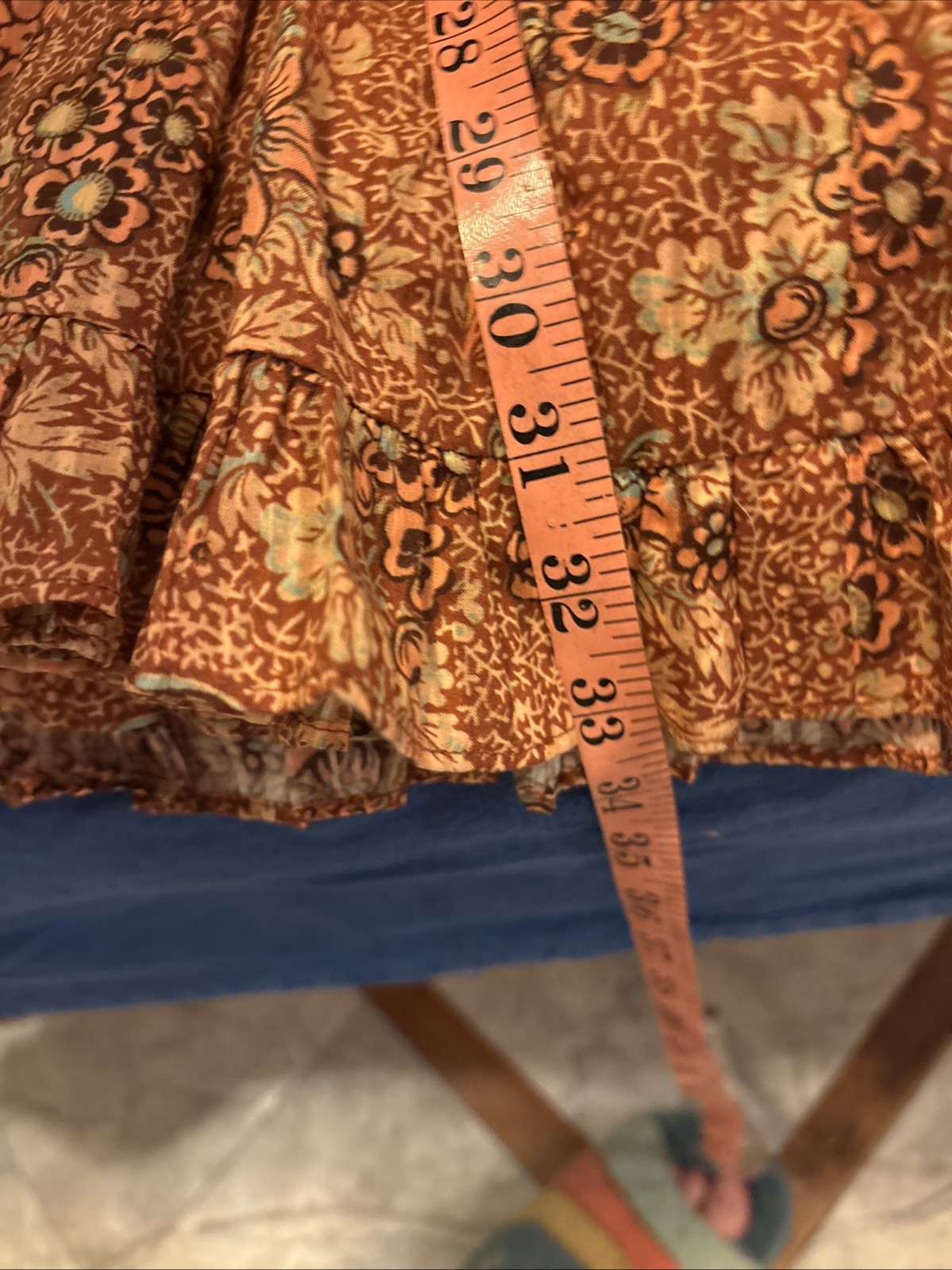Ulla Johnson Women’s Adele Brown Floral Babydoll Dress Size 2 NWT