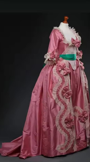 Marie Antoinette Robe Dress Rococo Ball Gown Historical Civil War Southern Belle