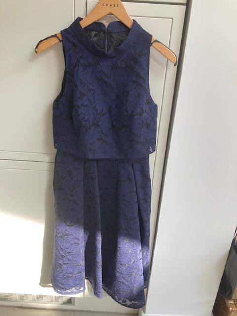 Coast Blue Dress Size 8