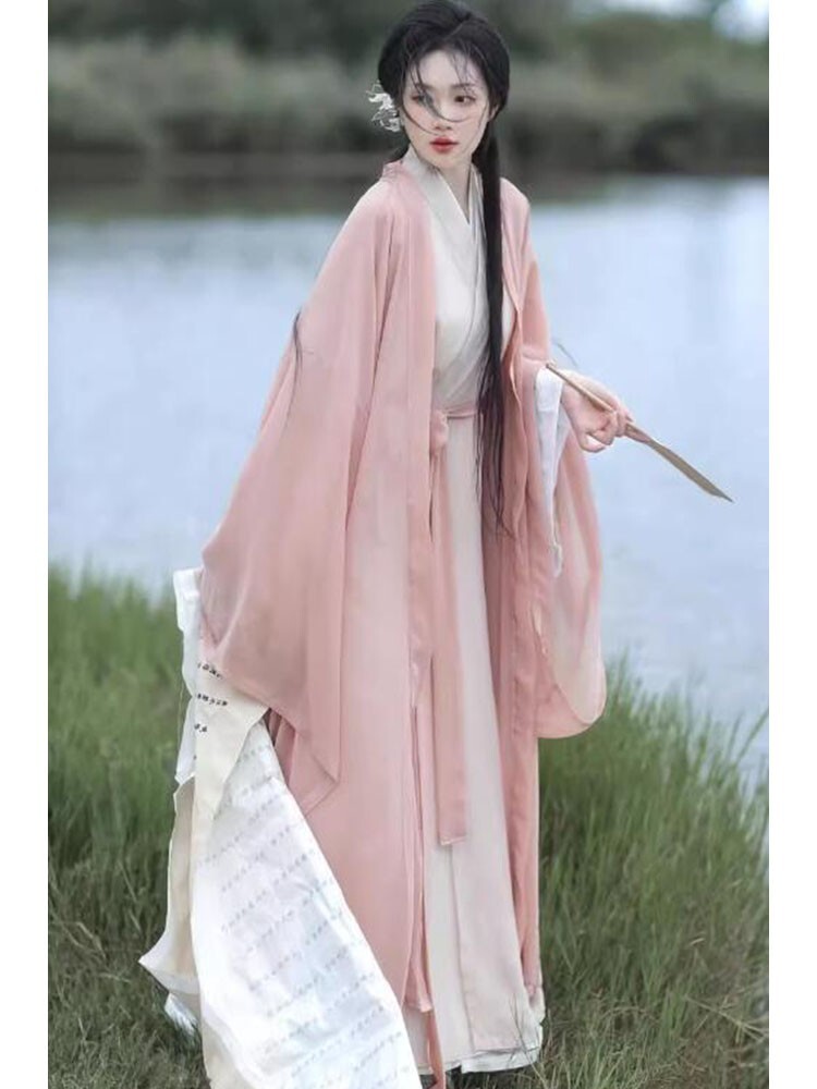 Oriental Festival Robe Chinese Female Hanfu Fairy Dance Dress Ancient Costume