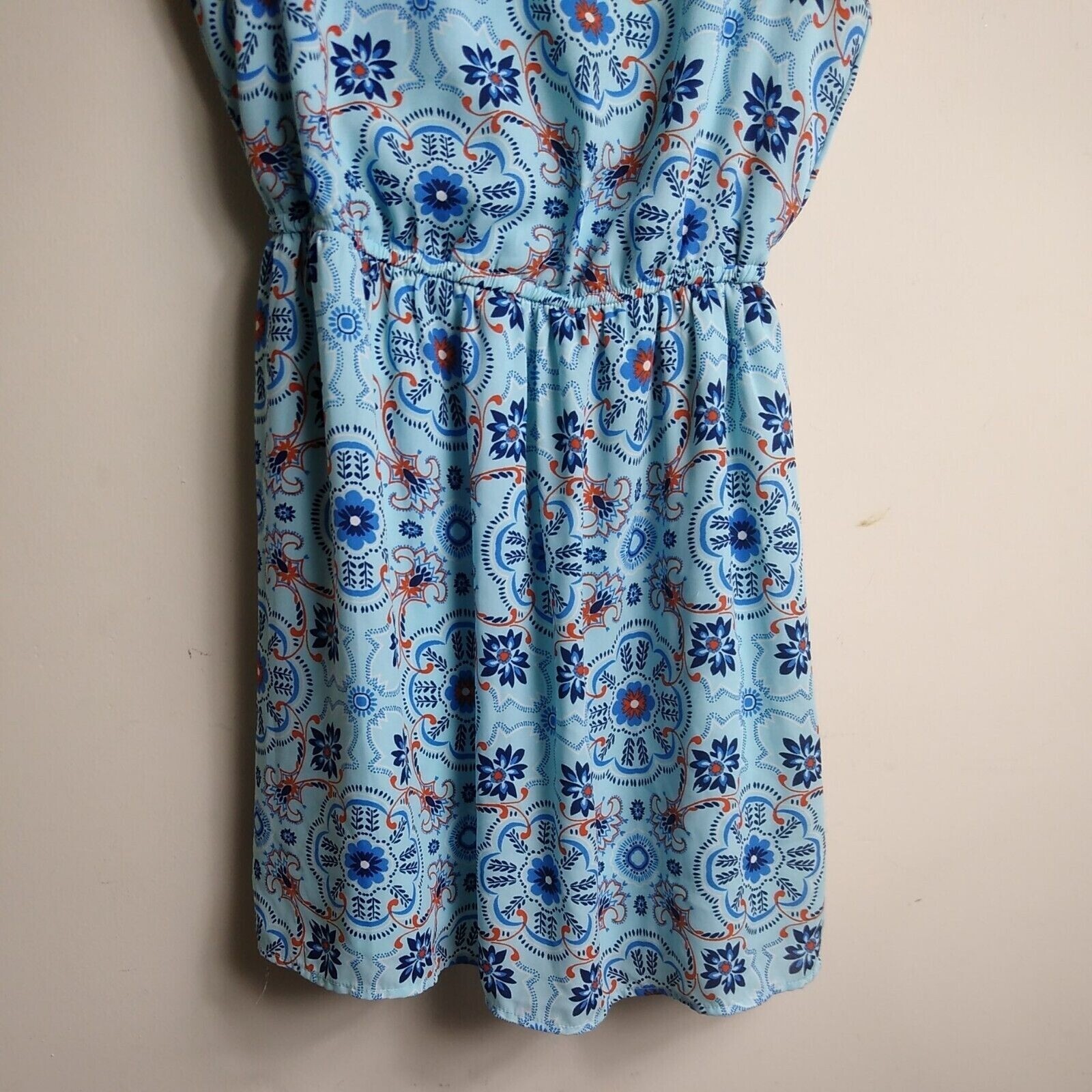 Red Camel Dress Womans Small Multicolored