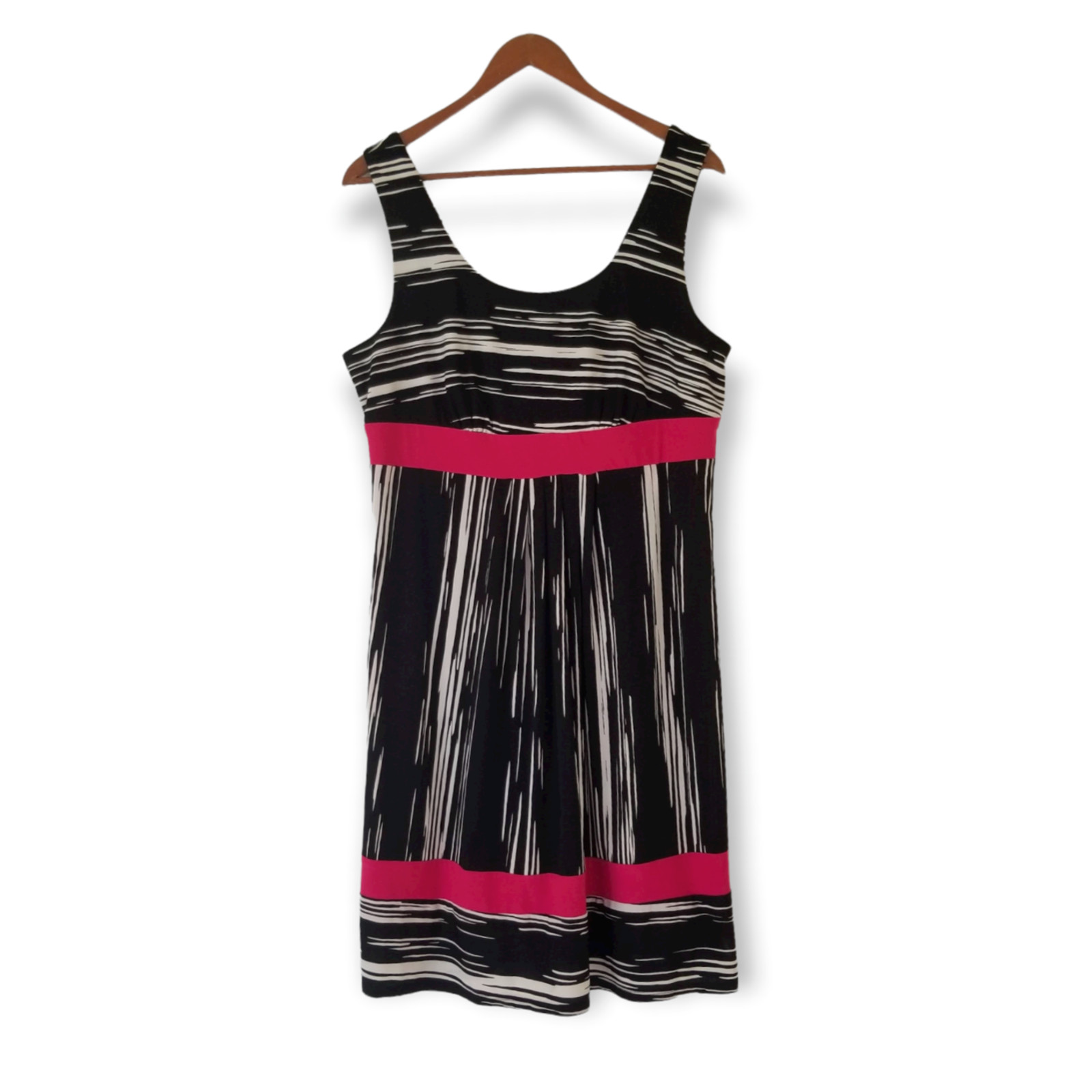 Fashion Bug empire sleeveless dress, Zipper back – Size L
