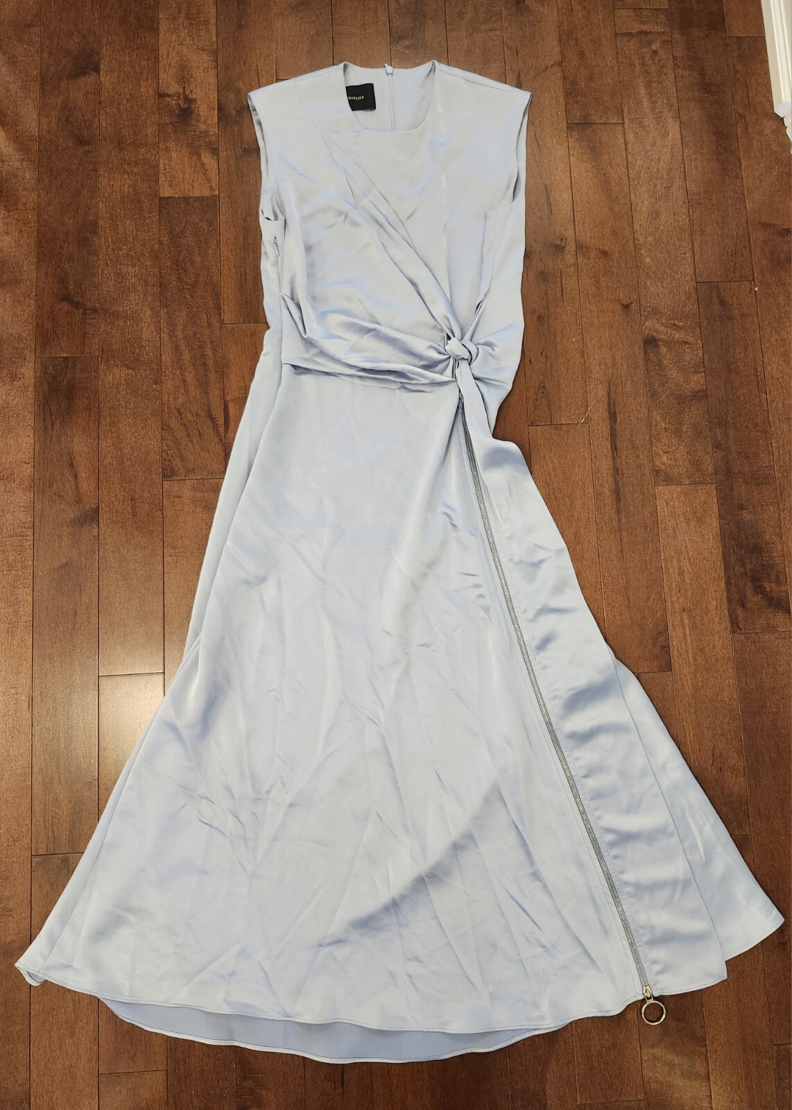 Cedric Charlier women’s pale blue long dress in size 8